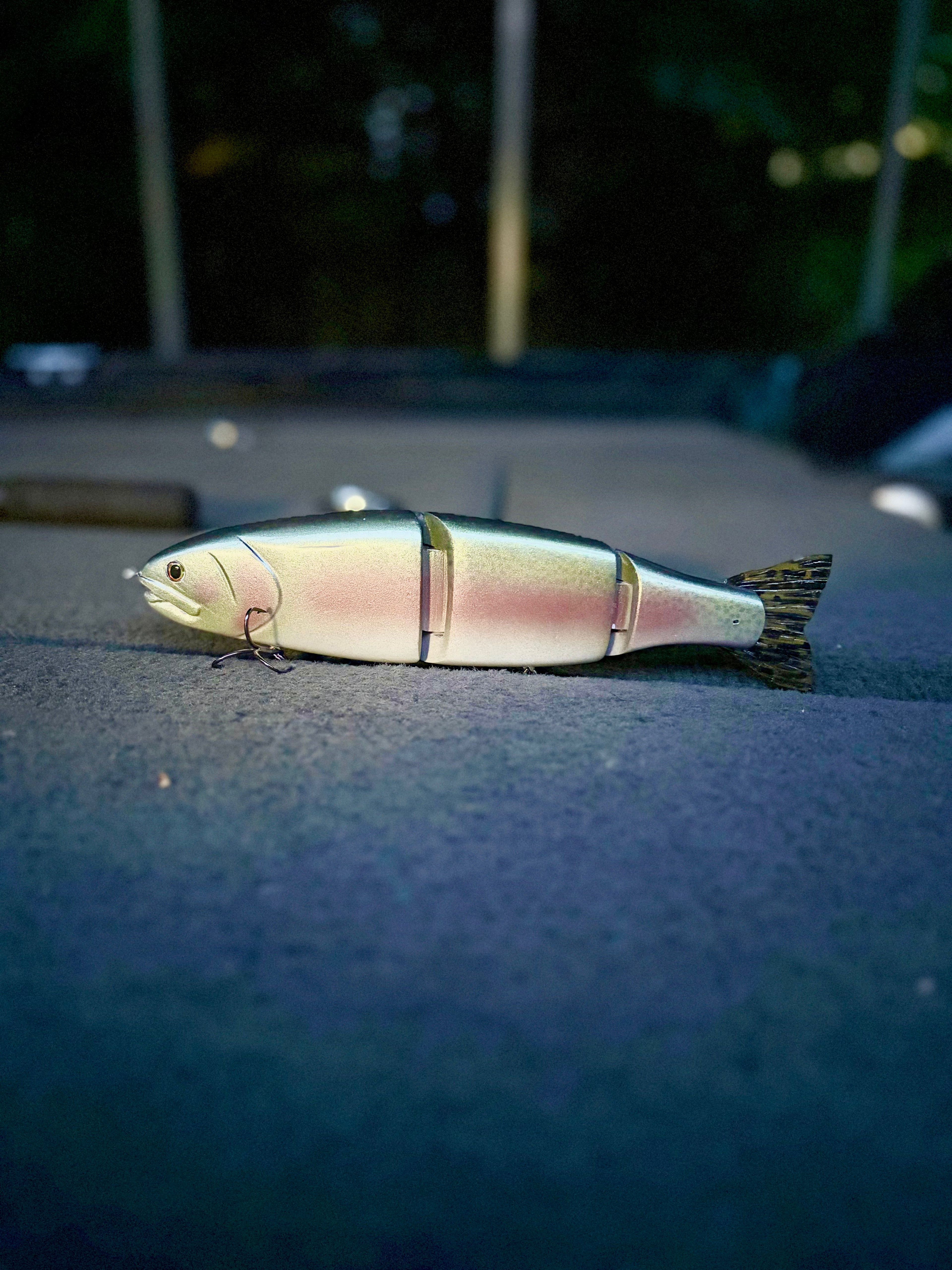 10.25" "H"airlip Trout 3 piece - green trout