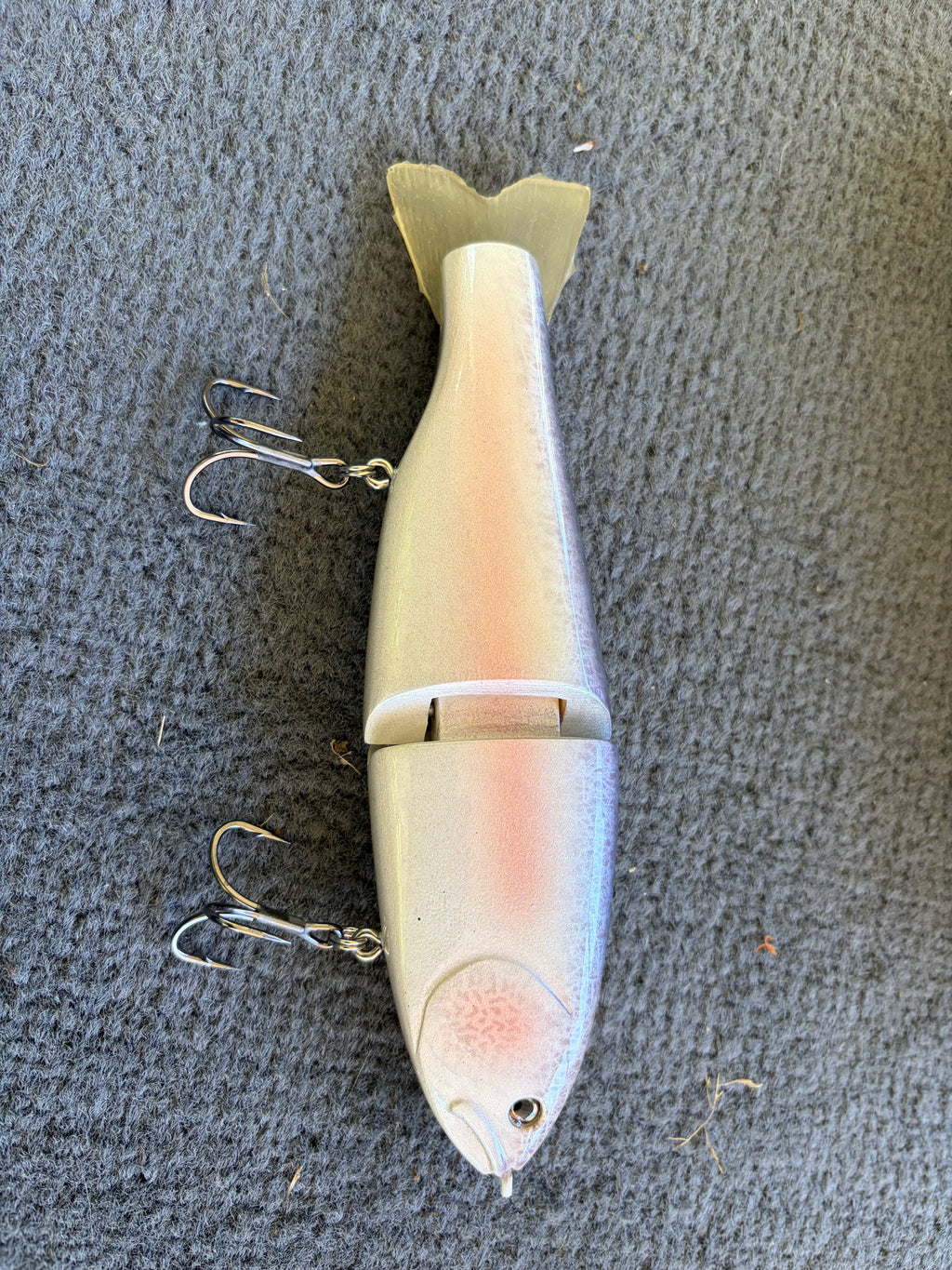 "The 758" 2 piece glide bait - Shasta Trout - Slow Sink